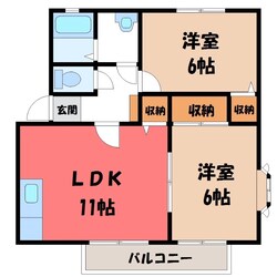 シャルマン Ⅴの物件間取画像